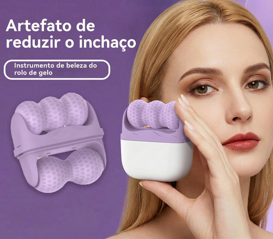 Ice Roller 2 em 1 Facial & Corporal