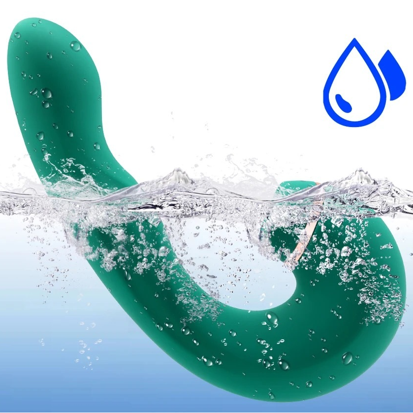 Vibrador e Estimulador Clitoriano Recarregável Multifuncional 3 Em 1 ZDB-25