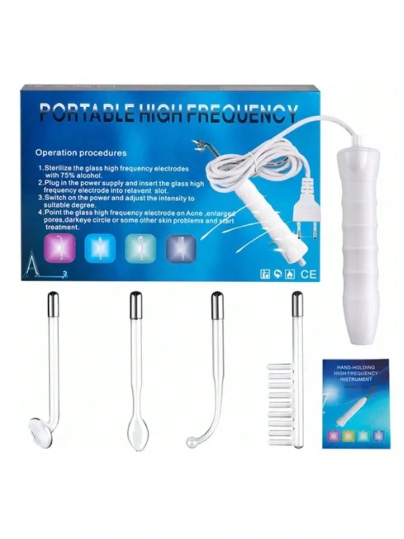 Vendedor IndicadoAparelho Alta Frequência Portátil Bivolt Limpeza De Pele