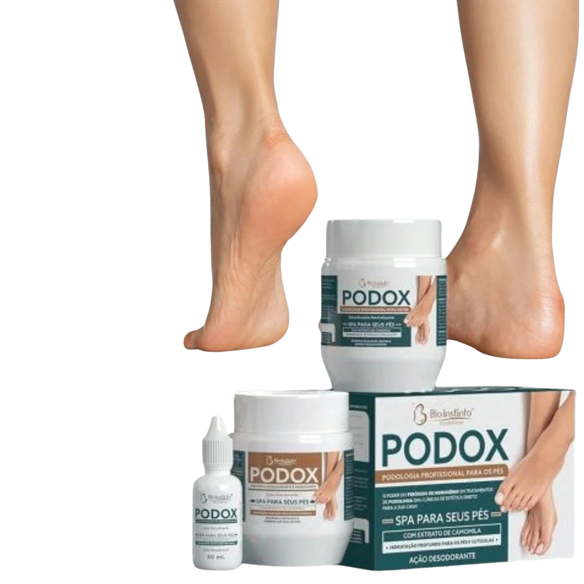 Kit Spa dos Pés - Extrato de camomila