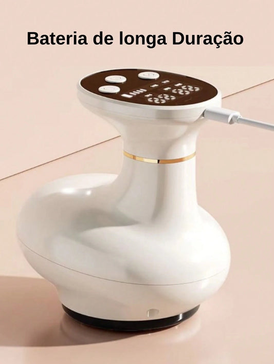 Domeasy Ventosa Elétrico Massageador A Vácuo Sucção Massoterapia Chinesa Corporal Emagrecimento Tensão Lesão Muscular