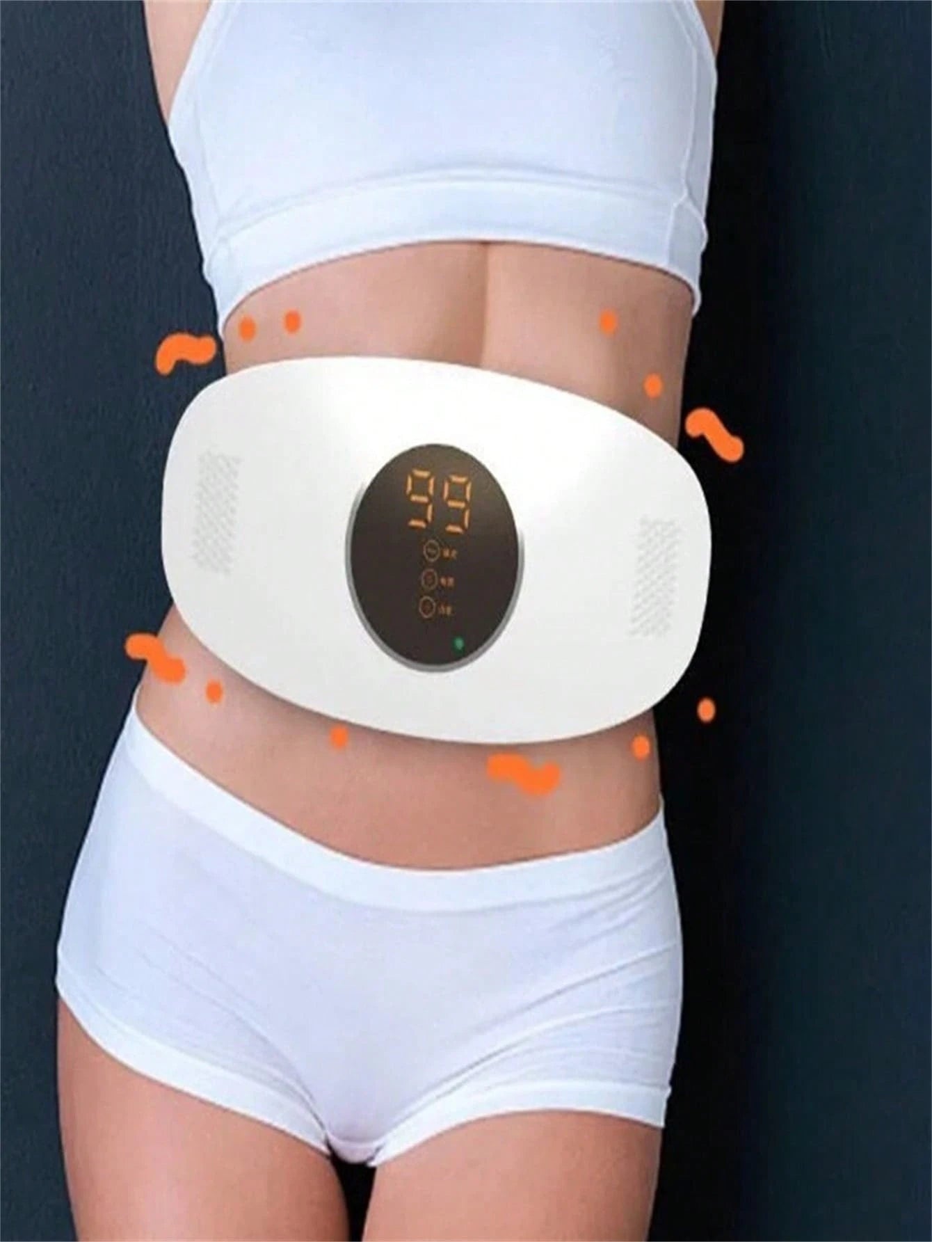 Massageador Abdominal com Infravermelho - Emagrecimento e Relaxamento