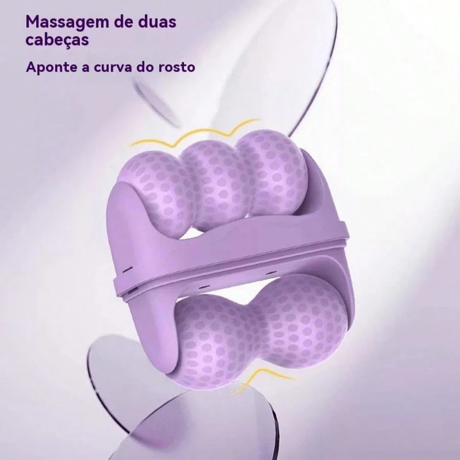 Vendedor IndicadoNovo - Rolo De Gelo 2 Em 1 Massageador Facial E Corporal Cuidados Com a Pele
