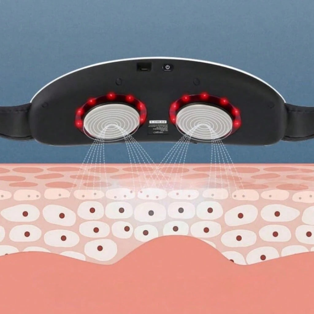 Cinto De Emagrecimento Elétrico Terapia Infravermelho Máquina Promoção Vibração Abdominal Massageador