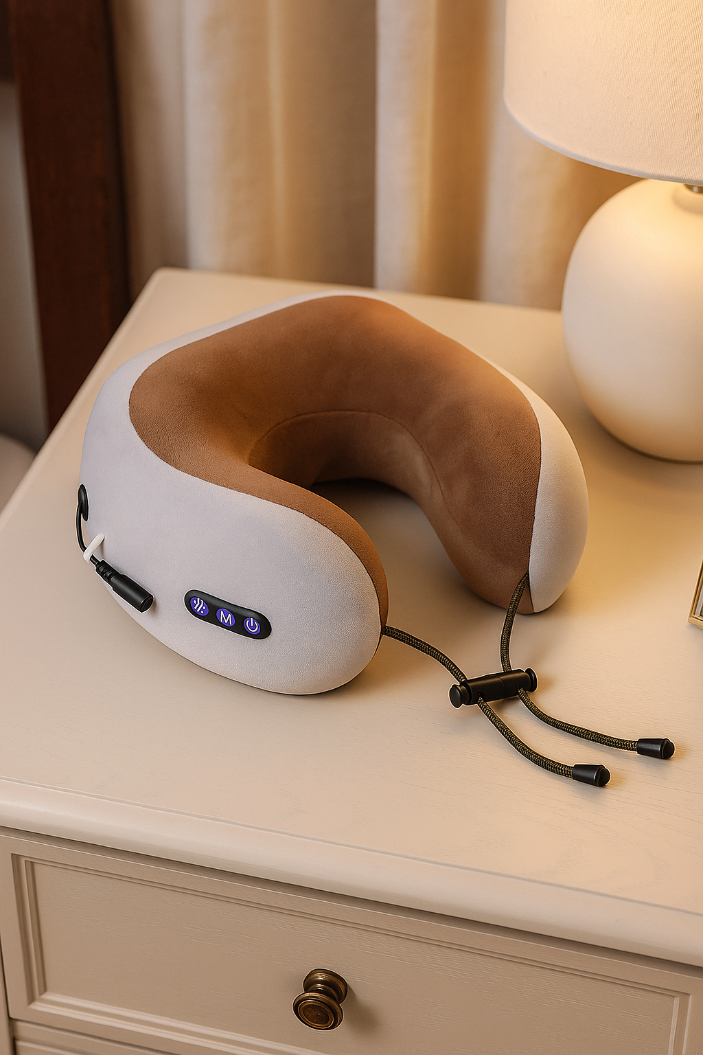 Massageador travesseiro para pescoço