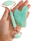 Kit de Massagem Facial – Roller + Gua Sha