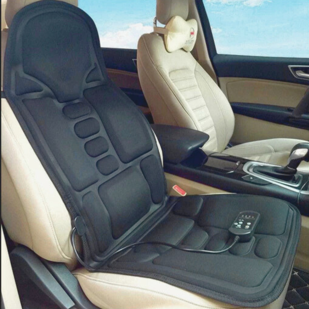 Encosto Massageador de Lombar e Pescoço com Aquecimento