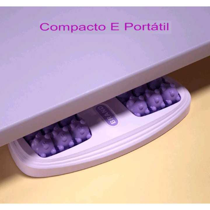 Massageador Com Rolo Duplo Massagem Pés Alívio Do Estresse E Relaxamento Profundo