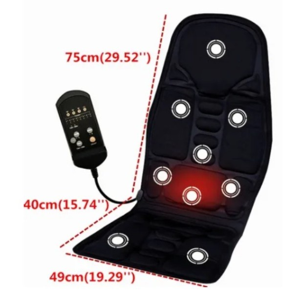 Encosto Assento Massageador De Lombar E Pescoço Com Aquecimento