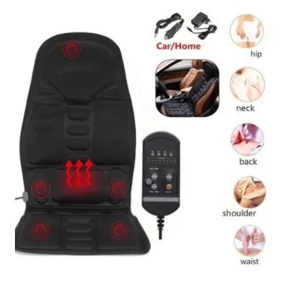 Encosto Assento Massageador De Lombar E Pescoço Com Aquecimento