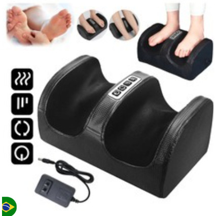 Massageador Elétrico De Pé Massagem Relaxante Terapêutica Anti Stress Premium