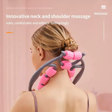 Massageador Manual Para Alívio Da Dor Corporal / Massageador De Perna / Massageador Manual 9 ROLLERS 2X27