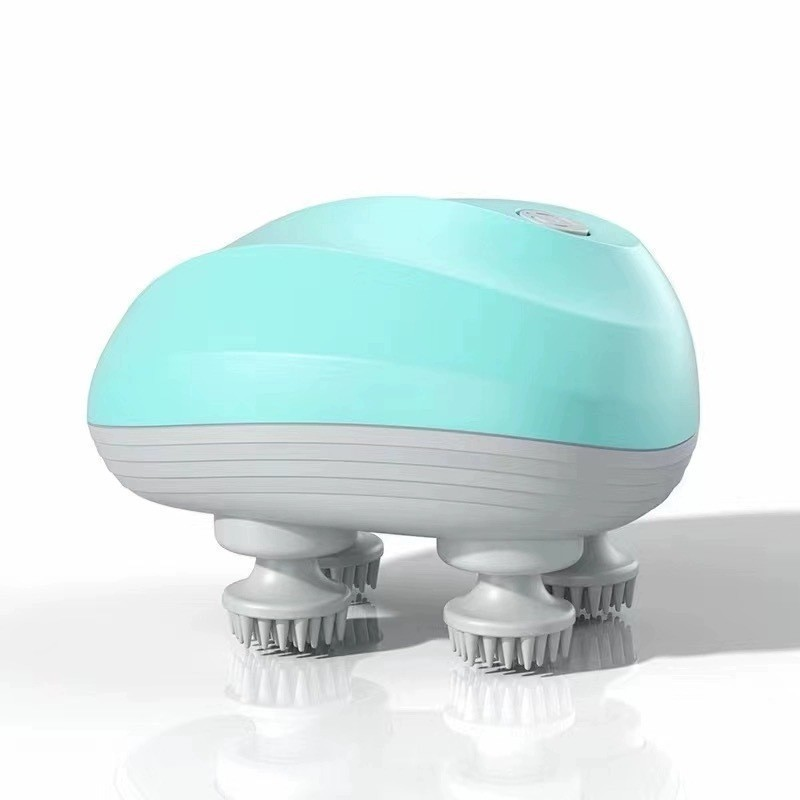 Massageador elétrico portátil pequeno de cabeça, ombro e pescoço