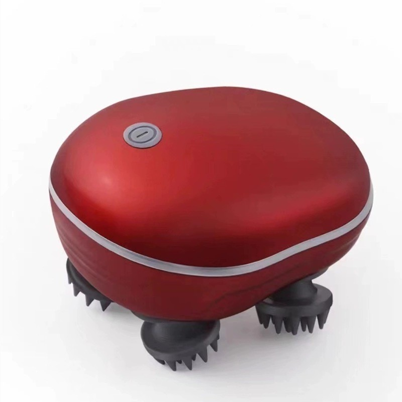 Massageador elétrico portátil pequeno de cabeça, ombro e pescoço